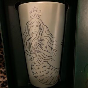Starbucks Ceramic 50th Anniversary Pearl Siren Mug